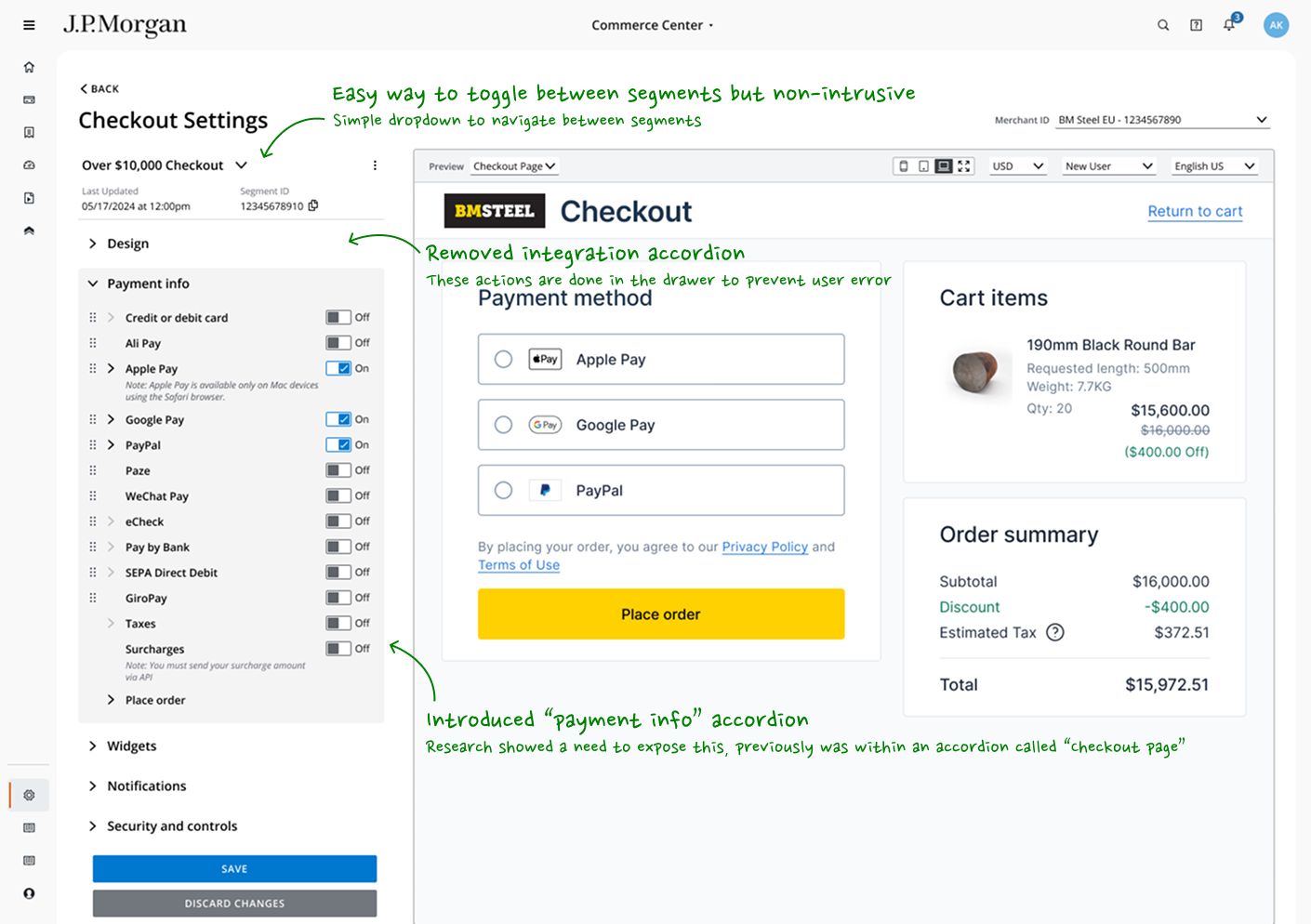 JPMC Checkout preview